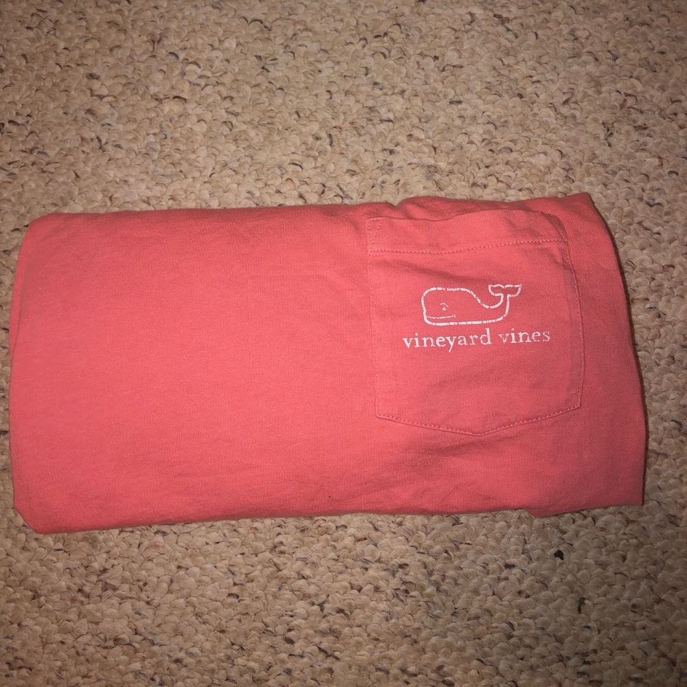salmon vineyard vines long sleeve